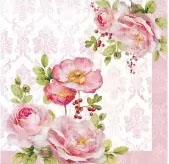 Salvrätik 33x33cm Lilled, 1 tk