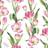 Salvrätik 33x33cm Tulbid, 1 tk