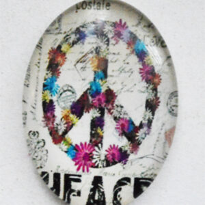 Klaaskamee  25X18mm, 1 tk