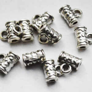 Hõbedane ripatsihaak 7x4mm, ava 1mm, pliivaba, 1 tk