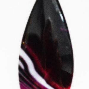 Akaatti riipus 60x23mm, 1 kpl