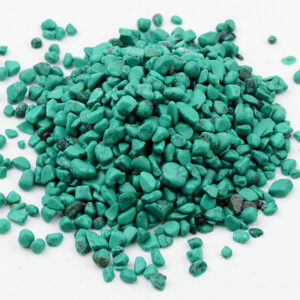 Türkiisi auguta kivid 2-8mm, looduslikud, värvitud, 20 gr - 1 tk