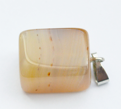 Akaatti riipus 25x11mm, 1 kpl.