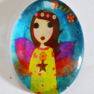 Klaaskamee 40x30mm, 1 tk