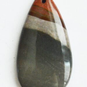 Ahhaat ripats 51x28mm looduslik, värvitud, 1 tk