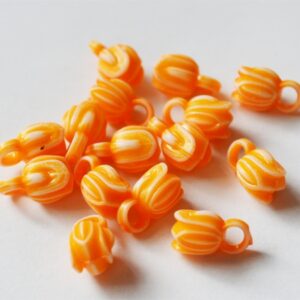Akrüülripats Kelluke 14,4x9,4mm oranž, 1 tk