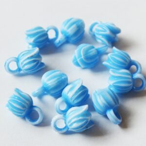 Akrüülripats Kelluke 14,4x9,4mm sinine, 1 tk