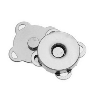 Hõbedane magnetkinnis 15x15mm, 1 tk