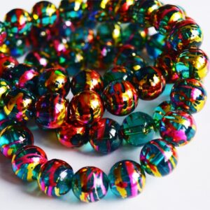 Klaashelmes 12mm sinine triibutatud, 1 tk