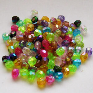 Akrüülhelmes 4x3,5mm segu, 100 tk
