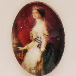 Klaaskamee 18x13mm, 1 tk