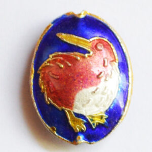 Cloisonne helmes Lind 20x15mm, 1 tk