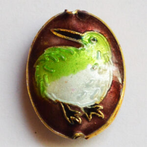 Cloisonne helmes Lind 20x15mm, 1 tk