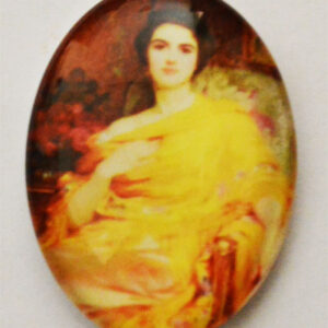 Klaaskamee 40x30mm, 1 tk