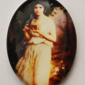 Klaaskamee 40x30mm, 1 tk