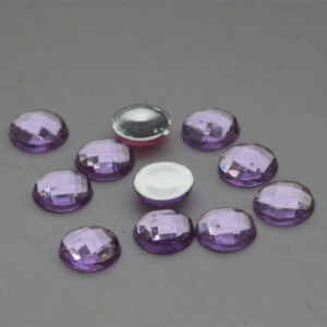 Akrüülkristall 10mm helelilla, 1 tk