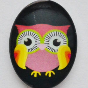 Klaaskamee Öökull 18x13mm, 1 tk