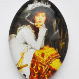 Klaaskamee 25x18mm, 1 tk