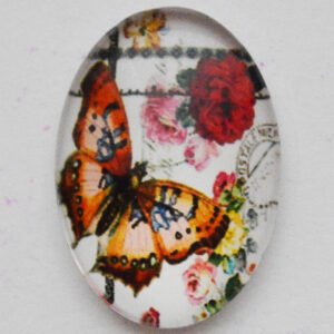 Klaaskamee 25x18mm, 1 tk