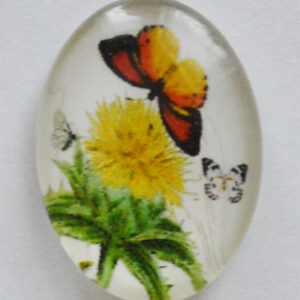 Klaaskamee Liblikas 18X13mm, 1 tk