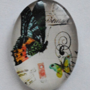 Klaaskamee Liblikas 18X13mm, 1 tk