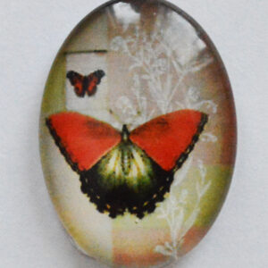 Klaaskamee Liblikas 18X13mm, 1 tk