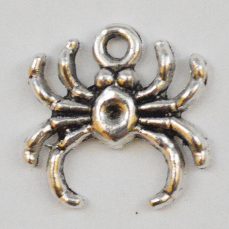 Antiikkipatinariipus Hämähäkki 18x16mm, 1 kpl