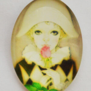 Klaaskamee 25x18mm, 1 tk