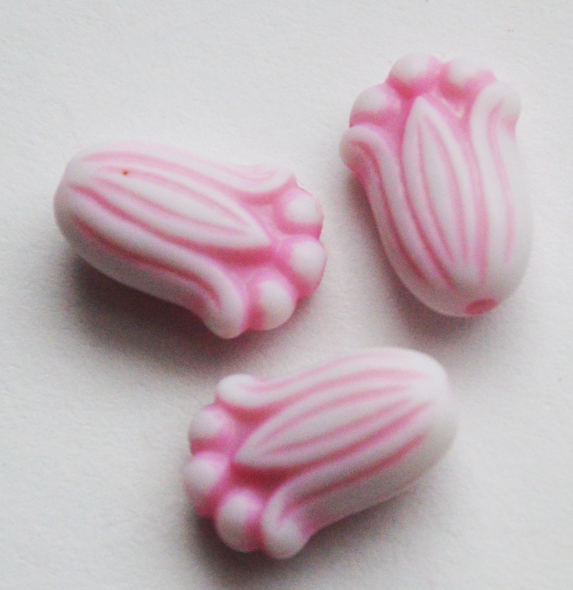 Akrüülhelmes Kelluke 12x8x5mm heleroosa, 2 tk