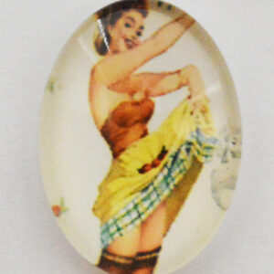 Lasikapussi  25x18mm, 1 kpl