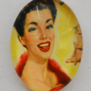 Lasikapussi  25x18mm, 1 kpl