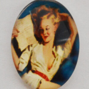 Lasikapussi  25x18mm, 1 kpl