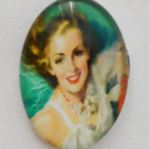 Lasikapussi  25x18mm, 1 kpl