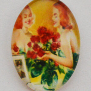 Lasikapussi  25x18mm, 1 kpl