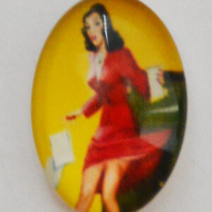 Lasikapussi  25x18mm, 1 kpl