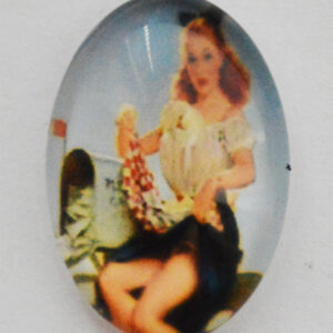 Lasikapussi  25x18mm, 1 kpl