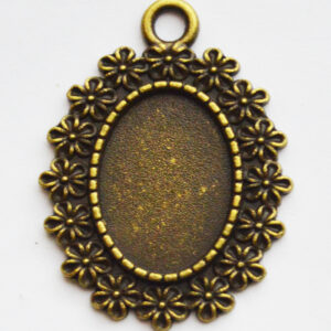 Ant.pronks raam kameele 18x13mm, 1 tk