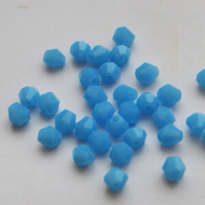 Lihvitud romb 4x4mm sinine, 10 tk