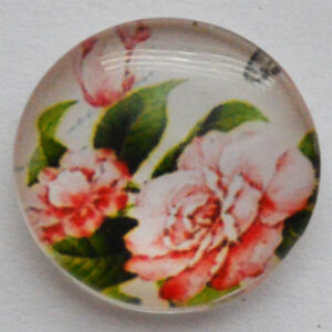 Klaaskamee Lill 14mm, 1 tk