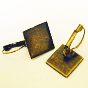 Ant.pronks kõrvarõngahaaid kameele 15x15mm, 2 tk