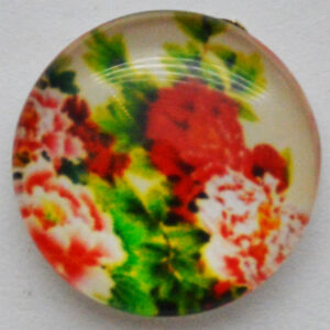 Klaaskamee Lill 14mm, 1 tk