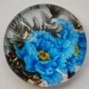 Klaaskamee Lill 14mm, 1 tk