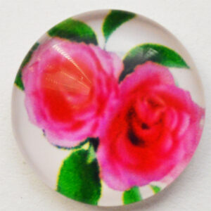 Klaaskamee Lill 18mm, 1 tk