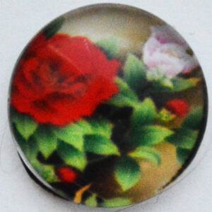 Klaaskamee Lill 14mm, 1 tk