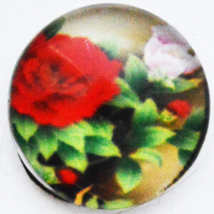 Klaaskamee Lill 18mm, 1 tk