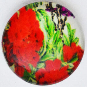 Klaaskamee Lill 18mm, 1 tk
