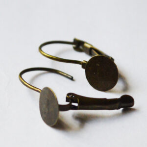 Ant.pronks kõrvarõngahaagid 21x13mm alusega - 8mm, 1 paar