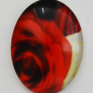 Klaaskamee Lill 40x30mm, 1 tk