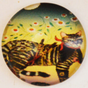 Klaaskamee Kass 18mm, 1tk