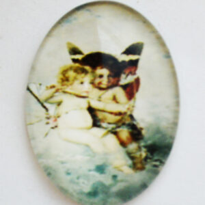 Klaaskamee 25x18mm, 1 tk